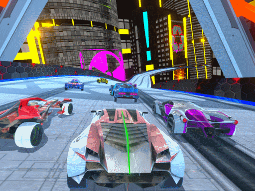Cyber Cars Punk Racing Game Image