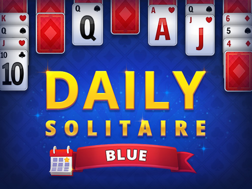 Daily Solitaire Blue Game Image