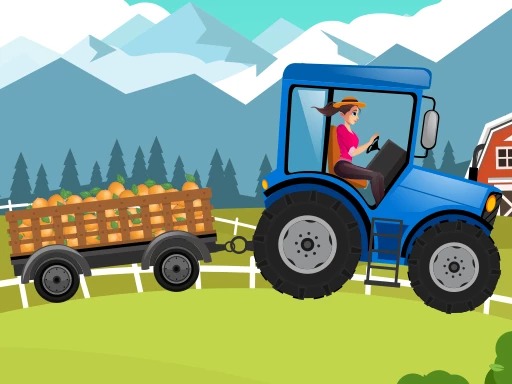 Delivery by tractor Game Image