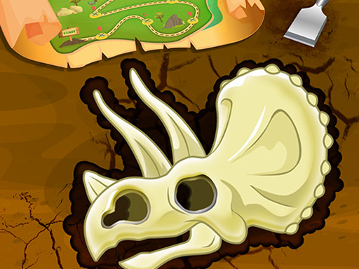 Dinosaur Bone Digging Game Image