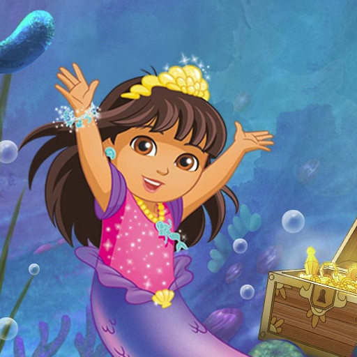 Dora and Friends Mermaid Treasure Game Image