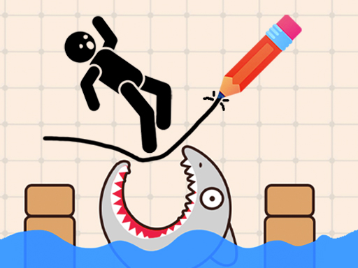 Draw and Save Stickman Game Image