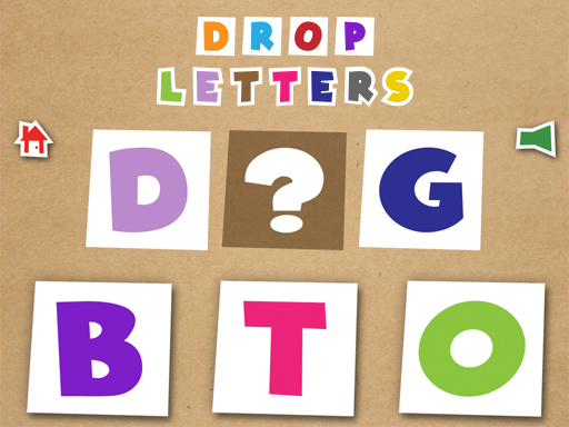Drop Letters Game Image