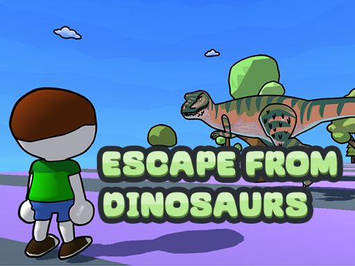 Escape from dinosaurs Game Image