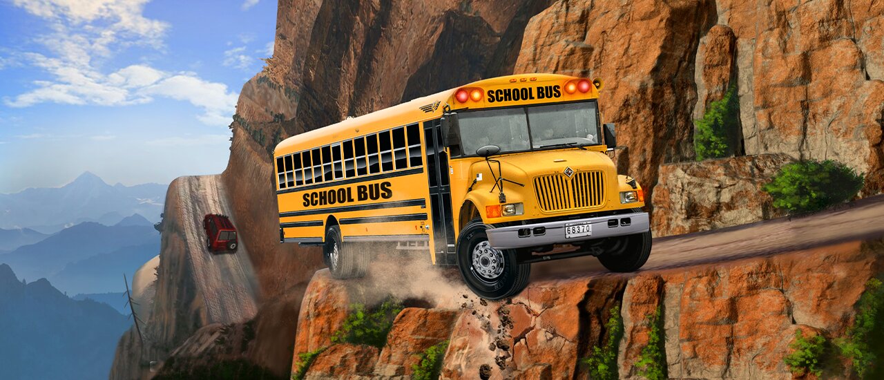 Play Bus Racing Game  Free Online Games. KidzSearch.com