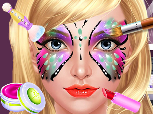 Face Paint Salon Game Image