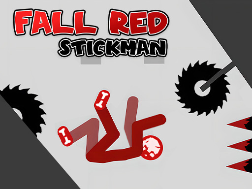 Fall Red Stickman Game Image