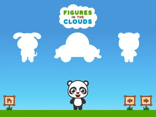 Figures in the Clouds Game Image