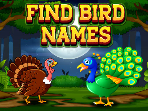 Find Birds Names Game Image