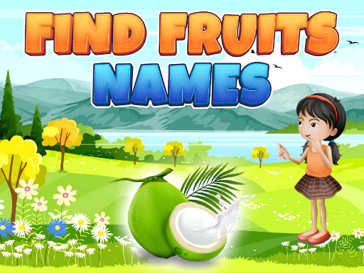 Find Fruits Names Game Image