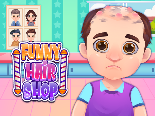 Funny Hair Salon Game Image
