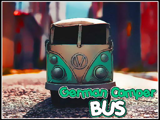 German Camper Bus Game Image