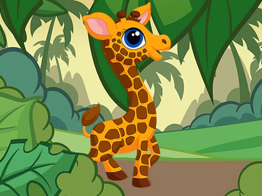 Giraffe Jigsaw Game Image
