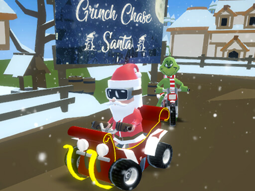 Grinch Chase Santa Game Image