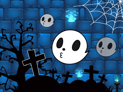 Halloween Ghost Balls Game Image