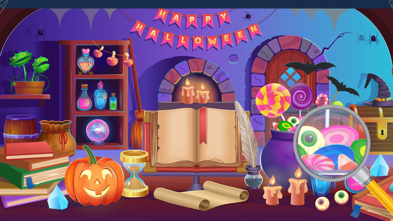 Halloween Hidden Objects Game Image