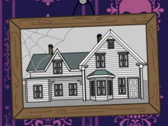 Halloween House Maker Game Image
