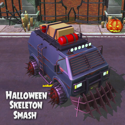 Halloween Skeleton Smash Game Image