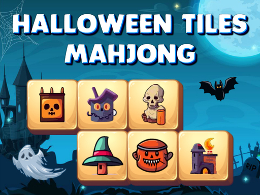 Halloween Tiles Mahjong Game Image