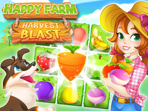 Happy Farm Harvest Blast Game Image