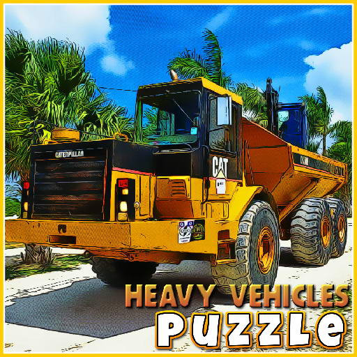 Heavy Vehicles Puzzle Game Image