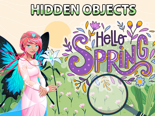 Hidden Objects Hello Spring Game Image