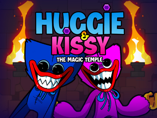 Huggie & Kissy The magic temple Game Image