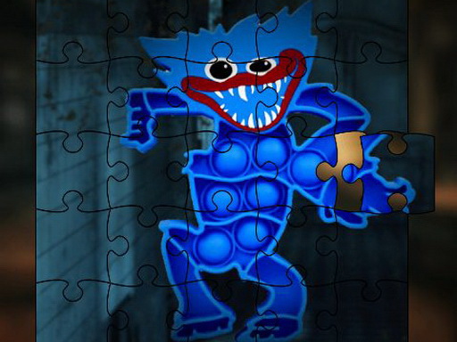 Huggy Wuggy Pop It Jigsaw Game Image