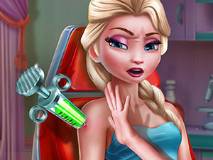 Ice Queen Vaccines Injection Game Image