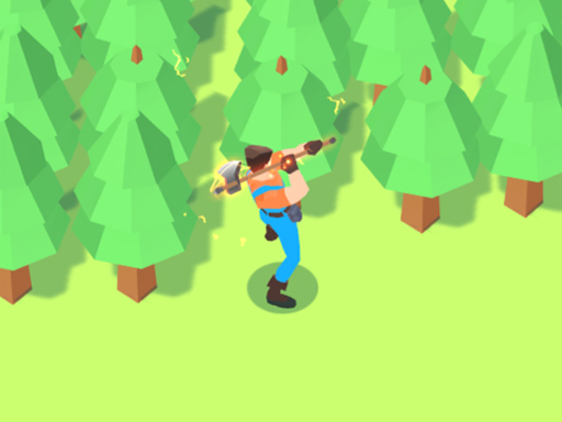 Idle Lumberjack 3D Game Image