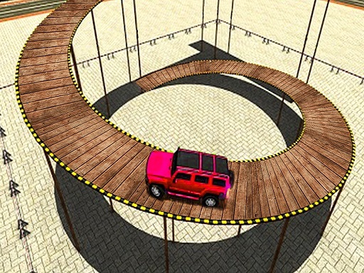 Impossible Tracks Prado Car Stunt Game Game Image