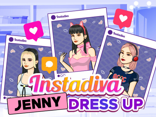 Instadiva Jenny Dress Up Game Image
