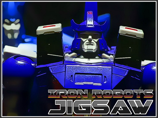 Iron Robots Jigsaw Game Image