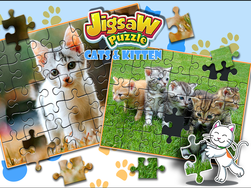 Jigsaw Puzzle Cats  Kitten