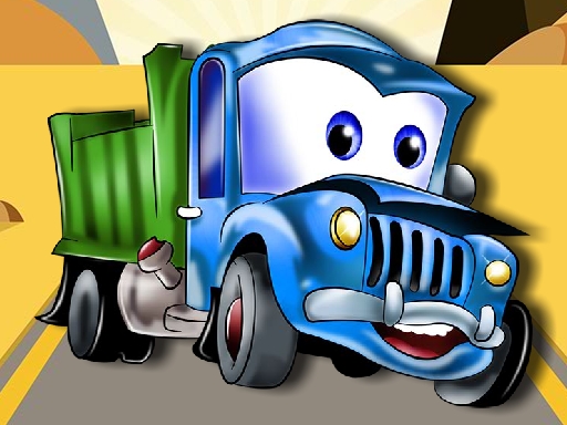 Kids Truck Puzzle Game Image
