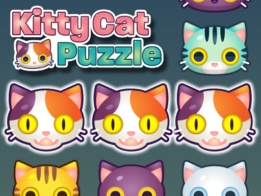 Kitty Cat Puzzle Game Image