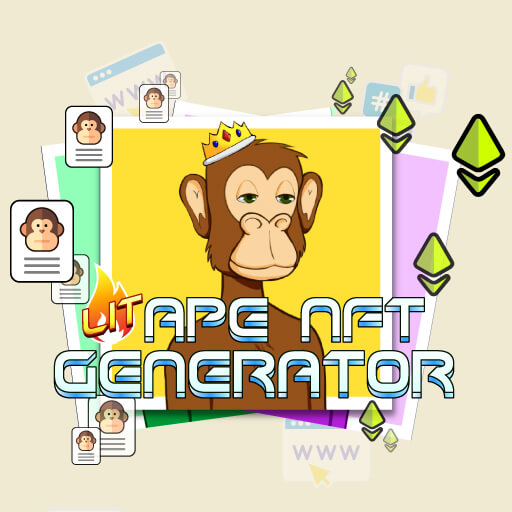 Lit Ape NFT Generator Game Image
