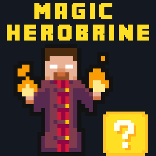 Magic Herobrine - smart brain  puzzle quest
