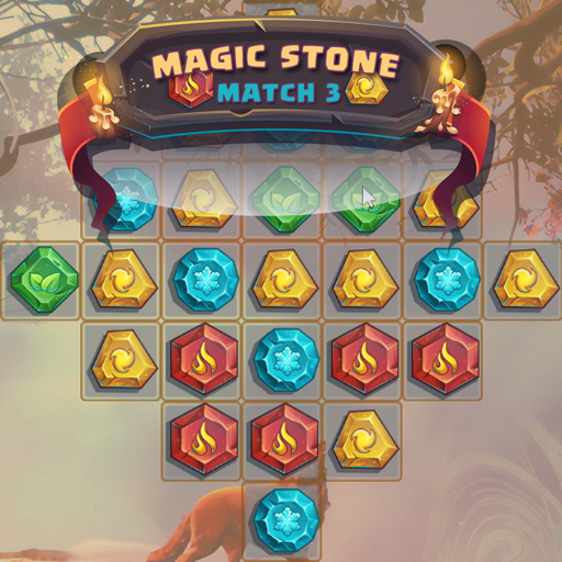 Magic Stone Match 3 Deluxe Game Image