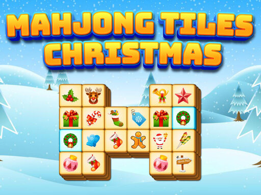 Mahjong Tiles Christmas Game Image