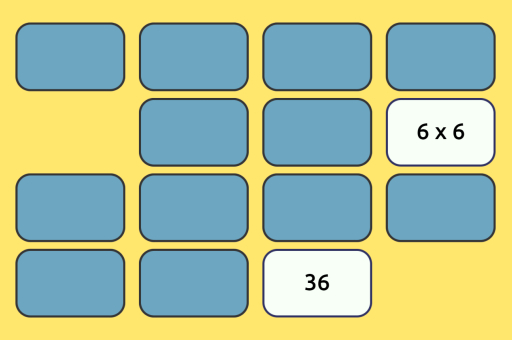 Math Memory Game Image
