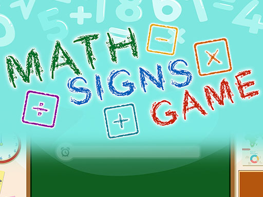 Math Signs Game Game Image