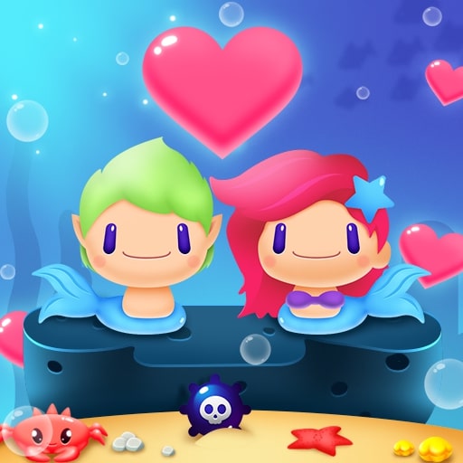 Mermaid My Valentine Crush Game Image
