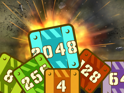 Military Cubes 2048 Game Image