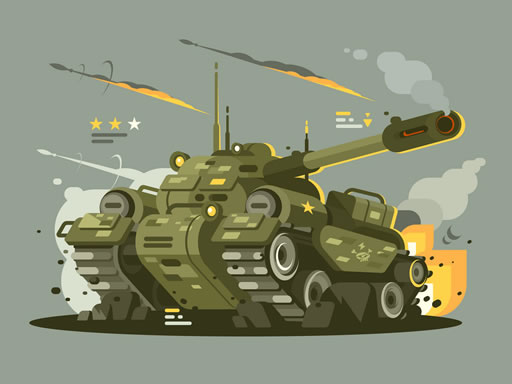 Military Vehicles Match 3 Game Image