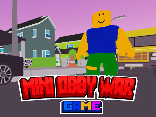 Mini Obby War Game Game Image