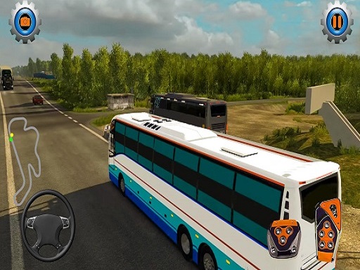 Modern City Bus Driving Simulator Game Game Image