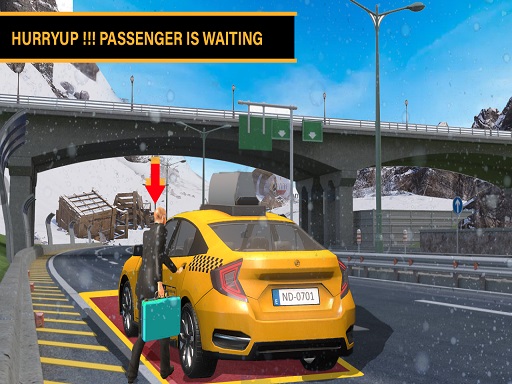Modern City Taxi Service Simulator Game Image