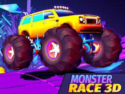 Monster Race 3D Game Image