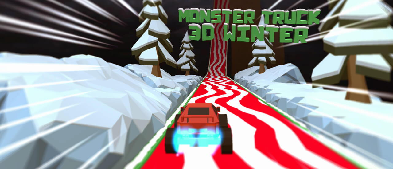 Monster Truck 3D Winter Game Image